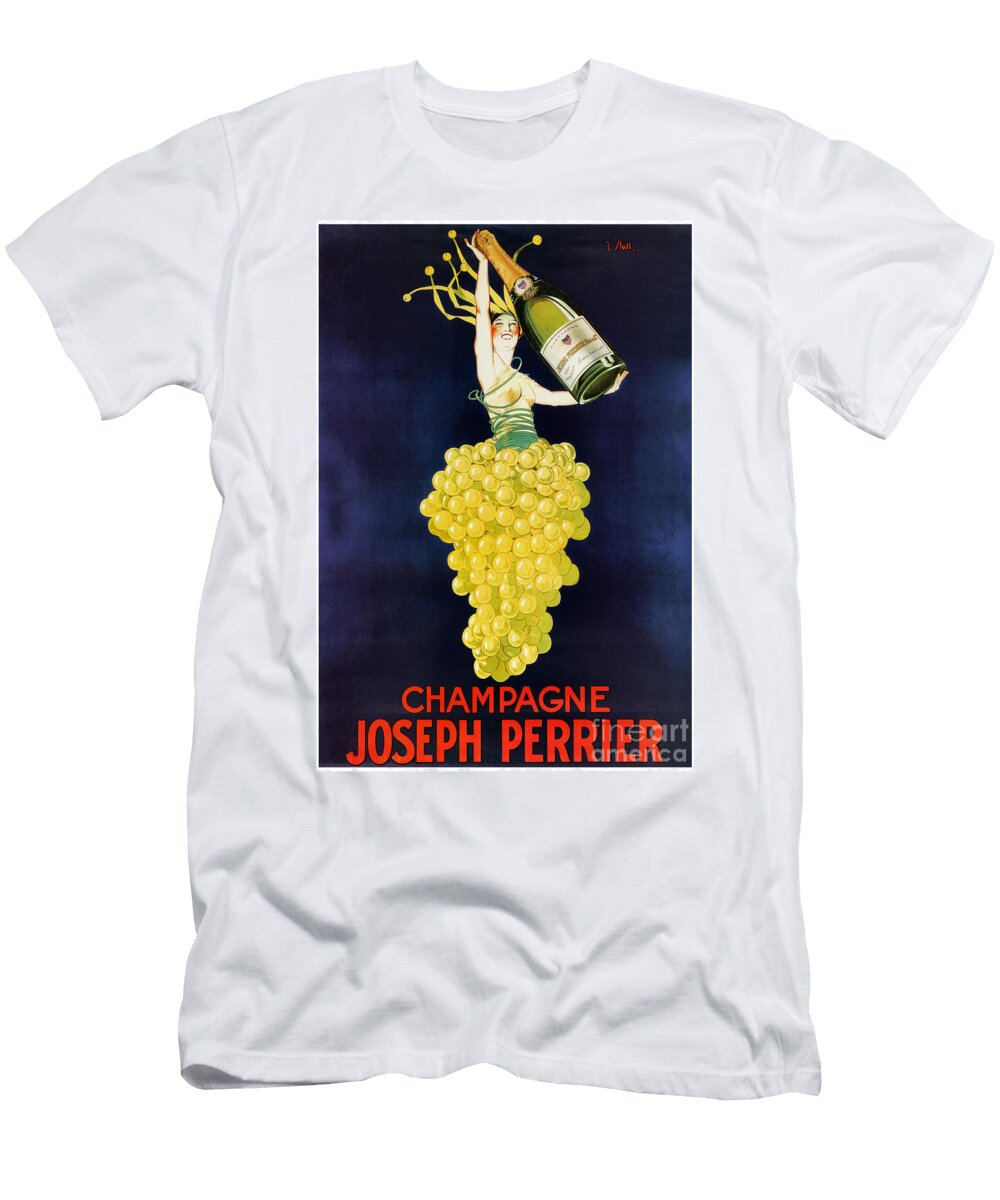 Vintage French Champagne Mindy Sommers T-Shirt