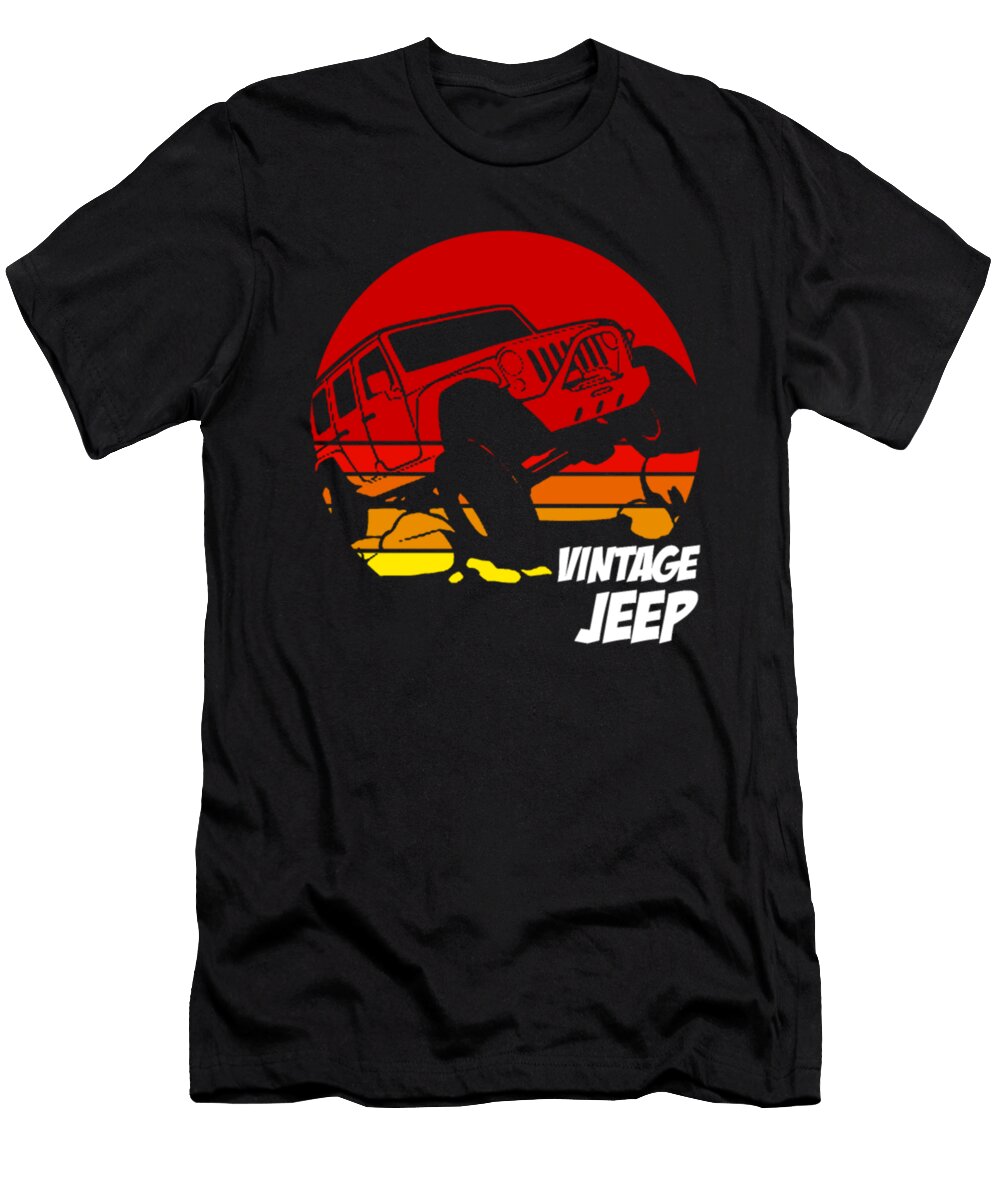Vintage Jeep Tinh Tran Le Thanh T-Shirt
