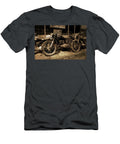 Vintage Motorbikes Standing Somewhere in Some Museum Vintage Motorcycles T-Shirt
