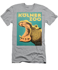 Vintage Poster Zoo Hippopotamus Mindy Sommers T-Shirt