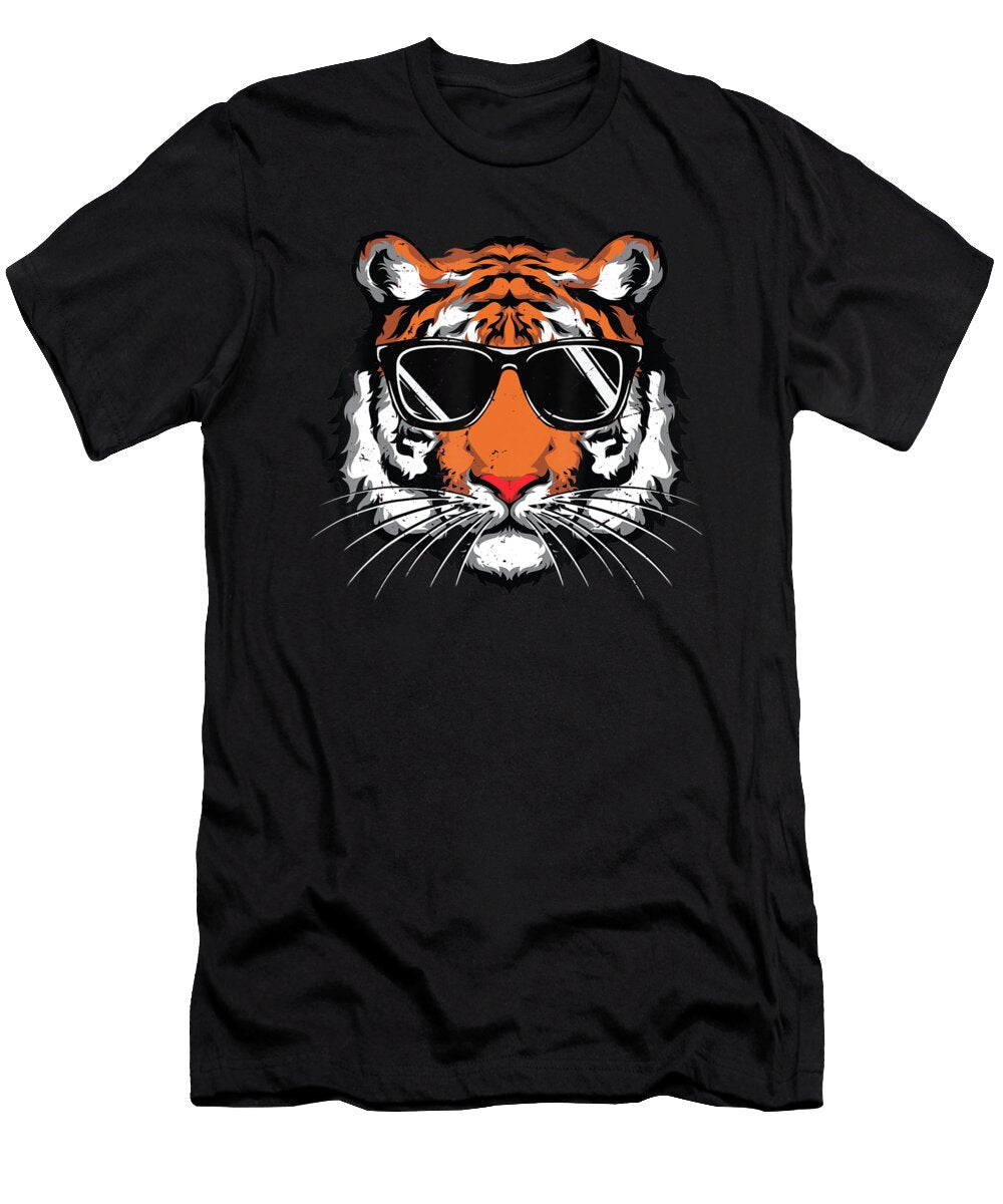 Vintage Tiger Head Big Cat Lover Vu Nguyen T-Shirt