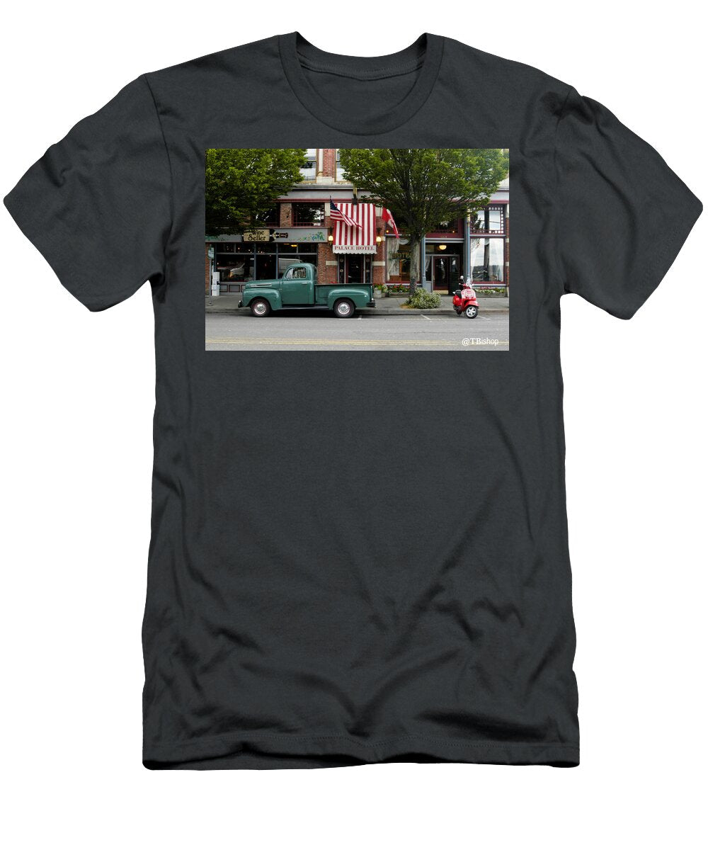 Vintage Truck in Front of Palace Hotel Timothy Bishop T-Shirt