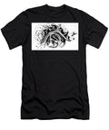 Virus Bug Abstract Black White Patty Donoghue T-Shirt