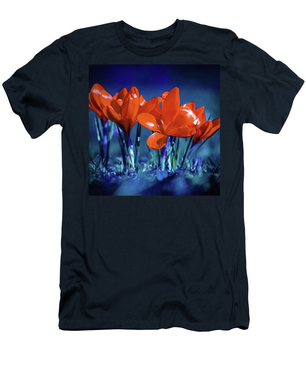 Vivid Spring Flowers Nikolaos Dedidis T-Shirt