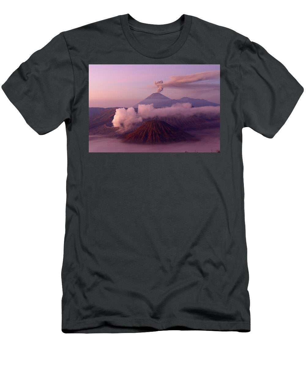 Volcanoes Indonesia Bruno Morandi T-Shirt