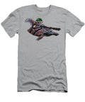 Wacky Backyard Battle Animal Squirrel Turtle Gamer Geek Warfare David Mckinney T-Shirt