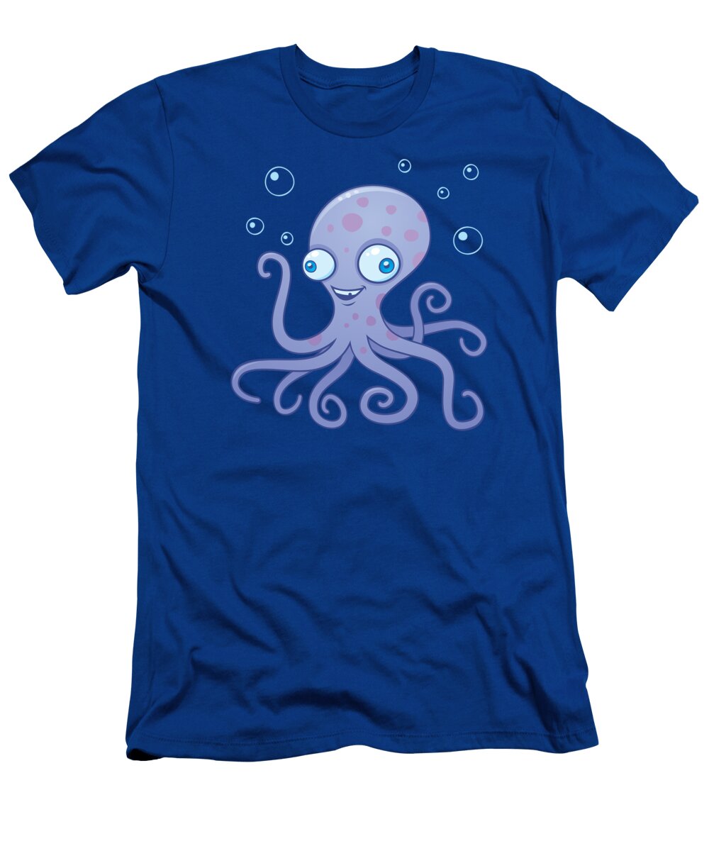 Wacky Octopus John Schwegel T-Shirt