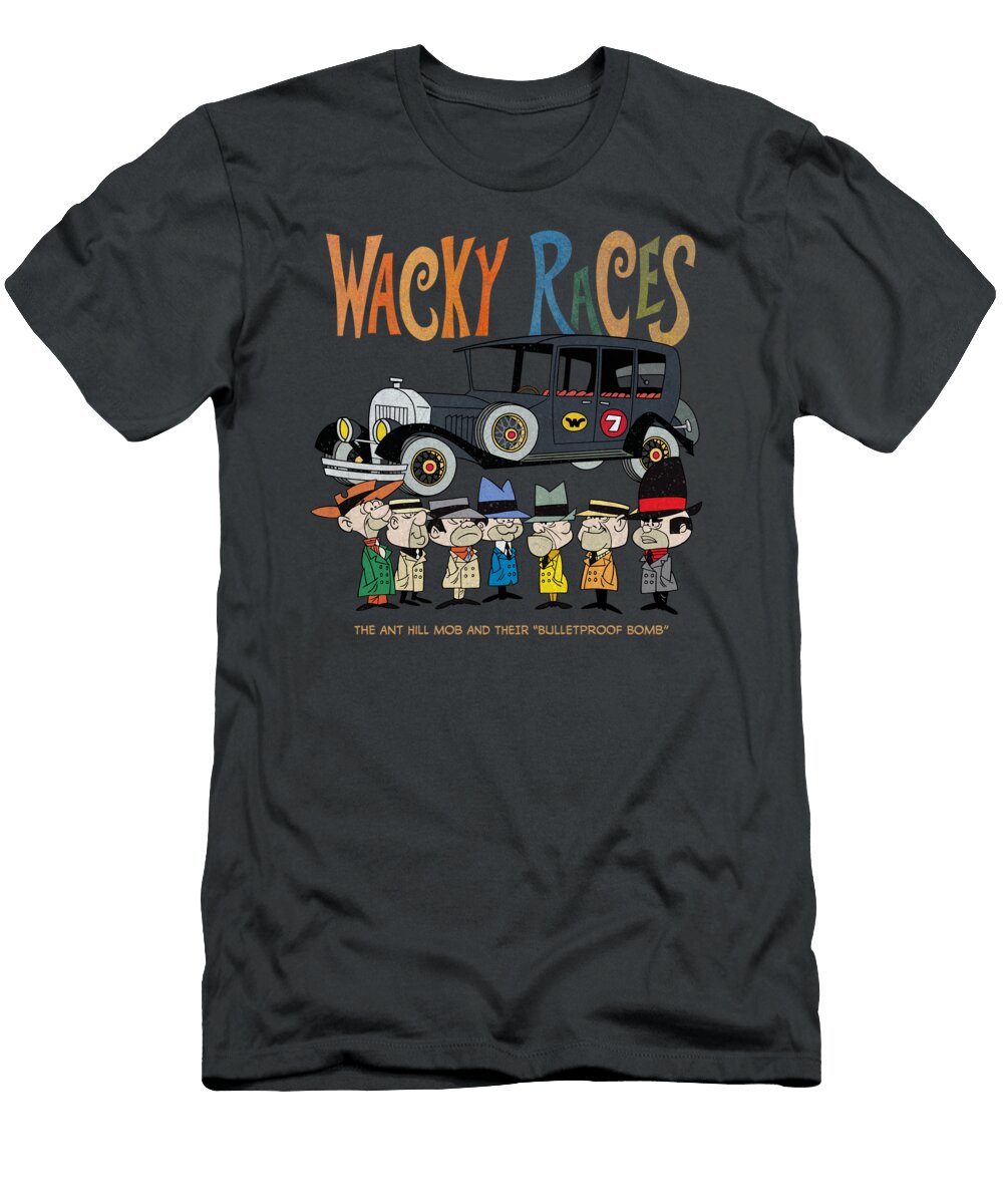 Wacky Races Ant Hill Mob and Their Bulletproof Bomb Glen Evans T-Shirt