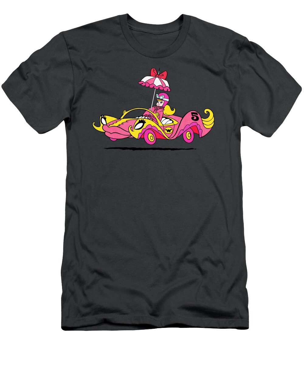 Wacky Races Penelope Pitstop and Her Compact Pussycat Glen Evans T-Shirt