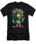 Wacky Weed Indica or Sativa Design Eclectic Arts Studio T-Shirt
