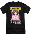 Warning May Spontaneously Talking About Anime Bi Nutz T-Shirt
