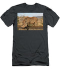 Warthog Drinking with Redbilled Oxpecker Zimanga Game Ann Steve Toon Natureplcom T-Shirt