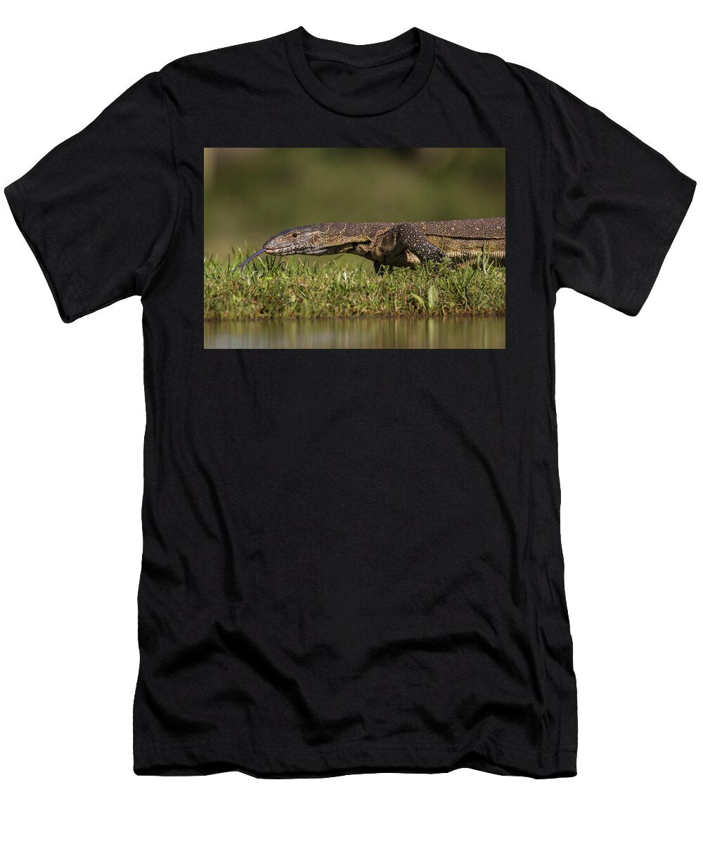 Water Monitor Zimanga Private Game Reserve Kwazulu Natal Ann Steve Toon Natureplcom T-Shirt