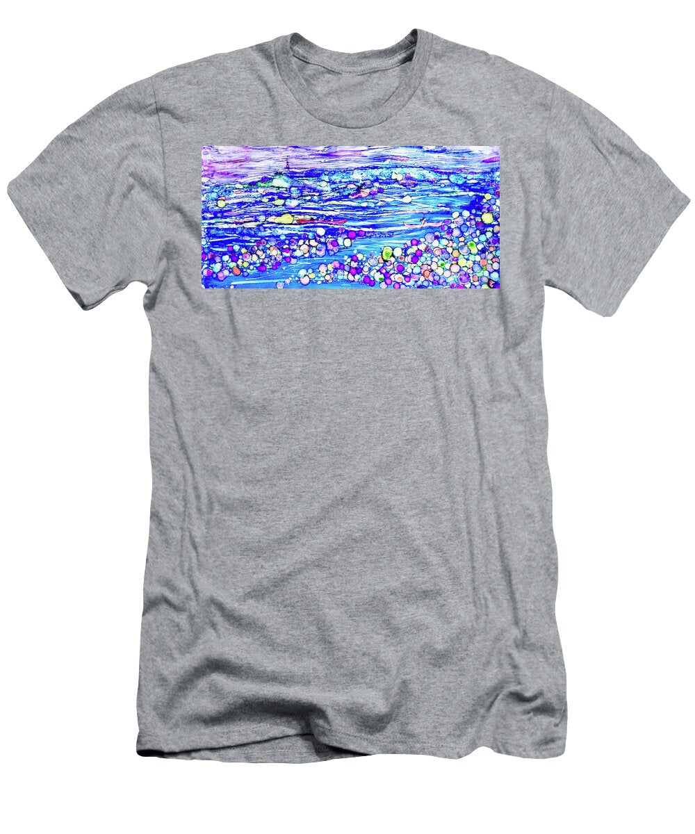 Water Sport Whimsy Impressionistic Abstract Patty Donoghue T-Shirt