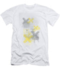 Watercolor Shapes No 2 Illuminating Yellow and Ultimate Grey Melanie Viola T-Shirt