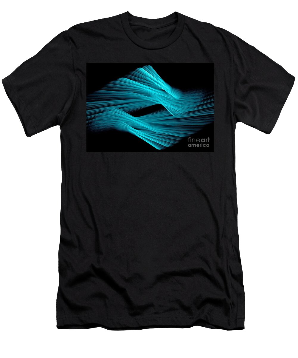 Waves in Moon Light Renee Trenholm T-Shirt