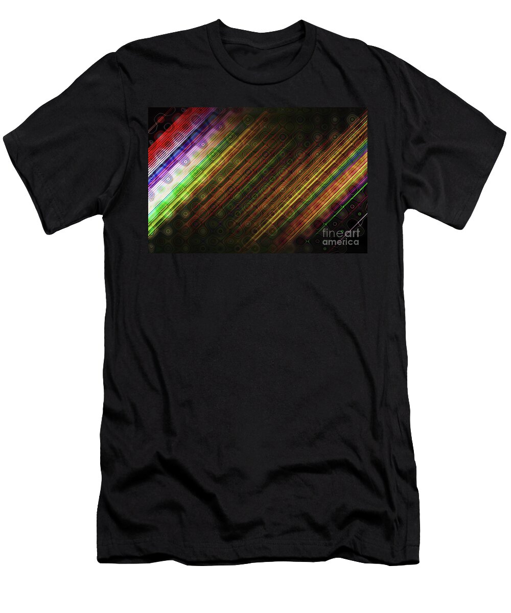 Wavy Abstract Low Key Blur Jonathan Welch T-Shirt