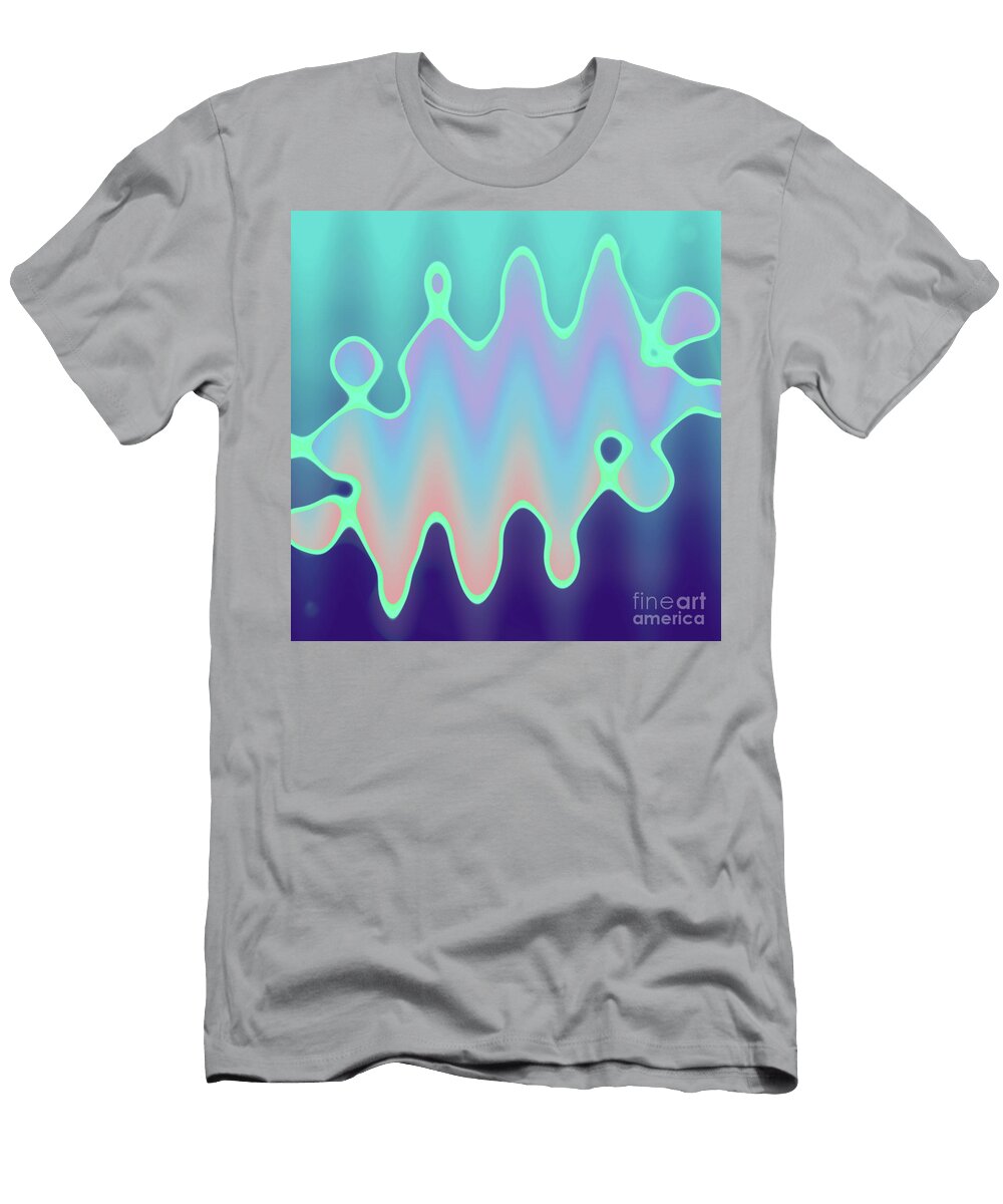 Wavy Blob Jonathan Welch T-Shirt