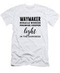 Waymaker Bible Verses Christian Faith Based Inspirational Spiritual Religious Studio Grafiikka T-Shirt