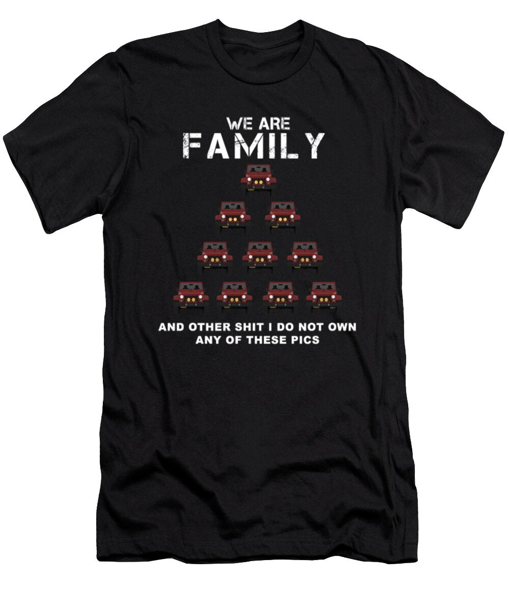 We Are Family Jeeps Tinh Tran Le Thanh T-Shirt