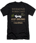 Weekend Forecast Jeep Driving with a Chance of Camping Tinh Tran Le Thanh T-Shirt