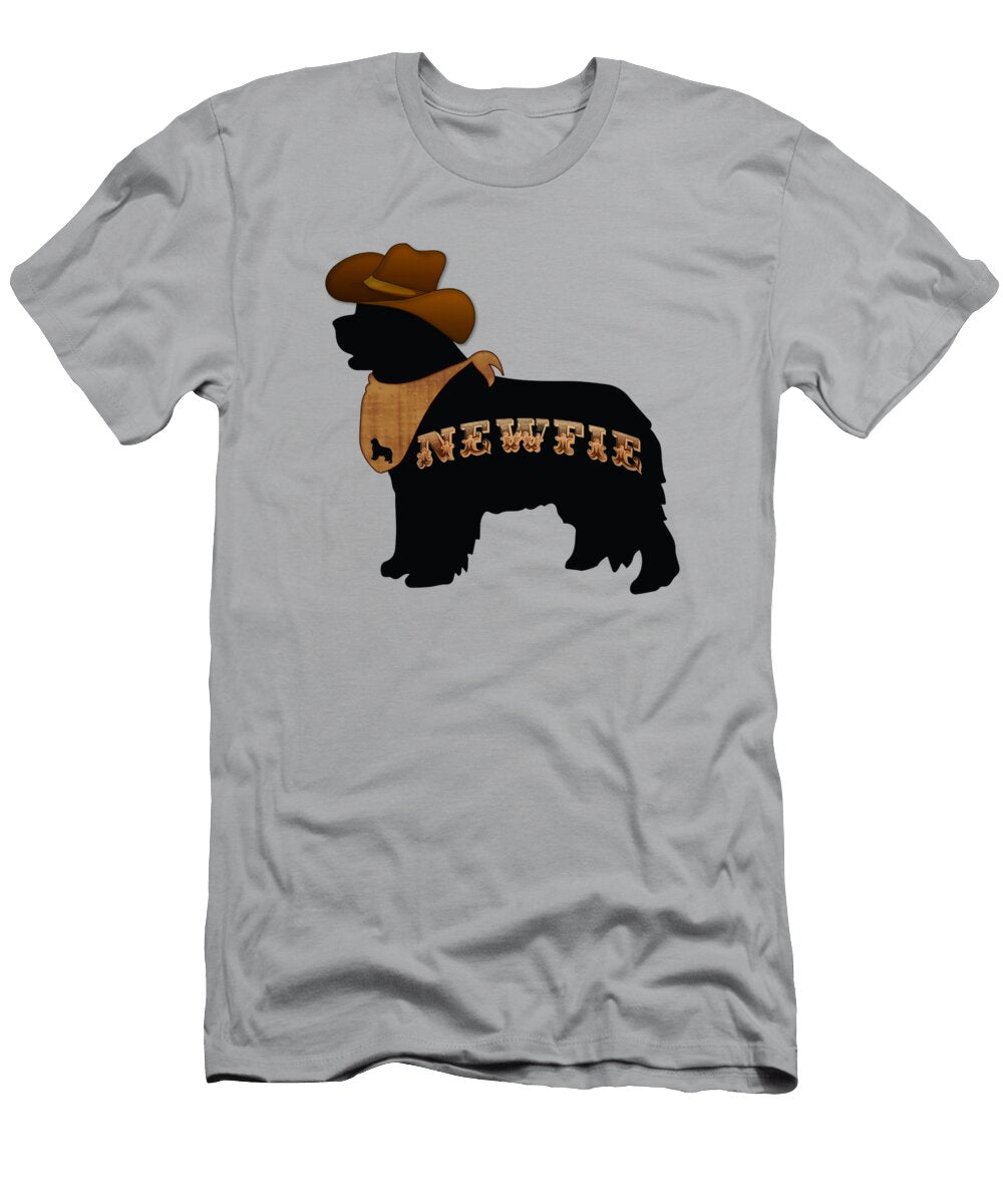 Western Newfie Christine Mullis T-Shirt