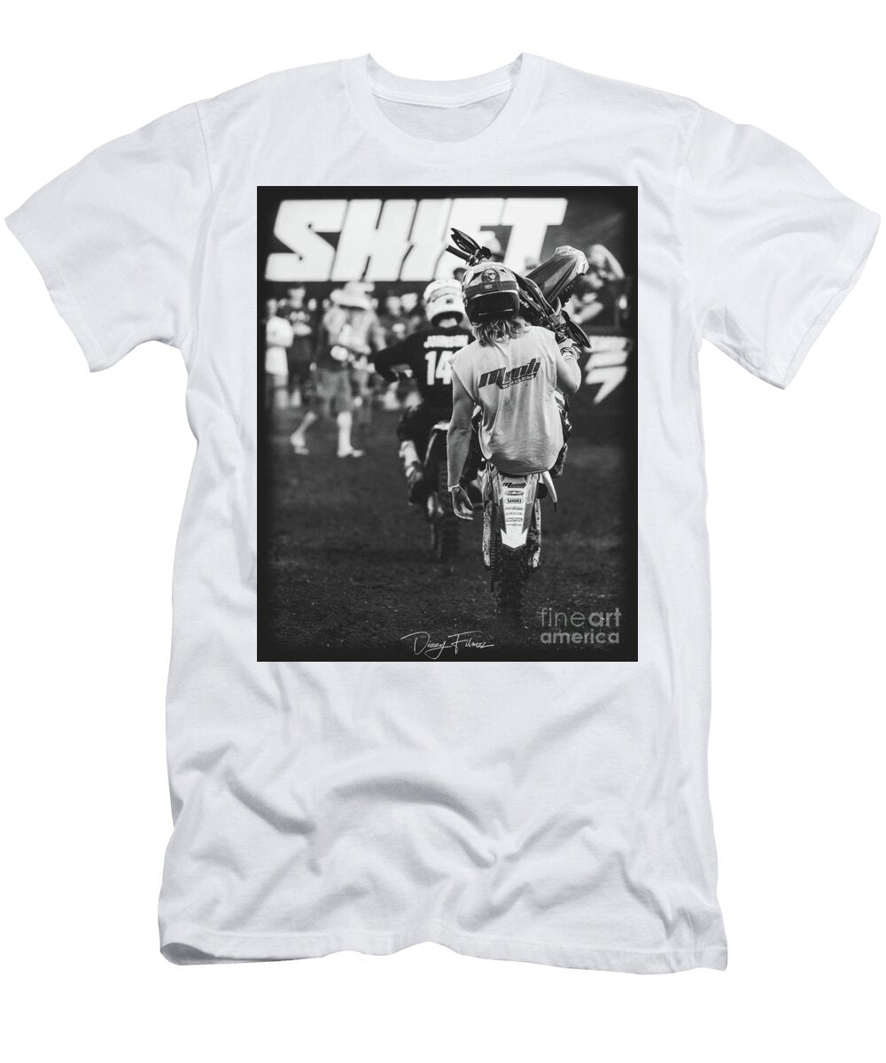 Wheelie Pig David Fulcer T-Shirt