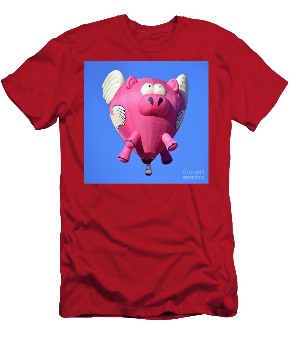 When Pigs Can Fly Photo Art Work 1a David Lee Thompson T-Shirt
