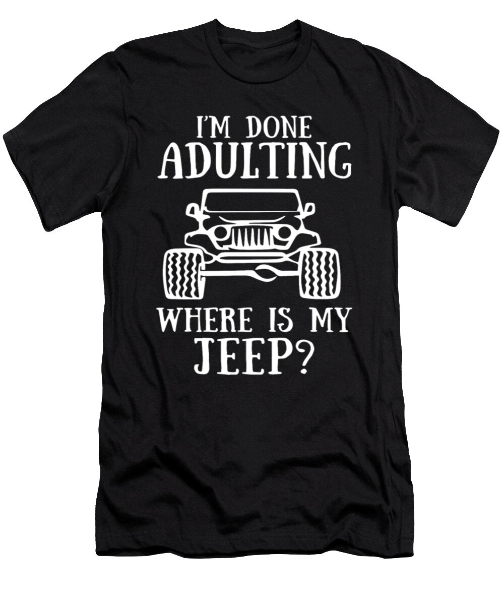 Where Is My Jeep Tinh Tran Le Thanh T-Shirt