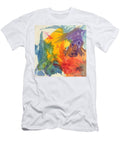 Whimsical Alligator Abstract Ellen Levinson T-Shirt
