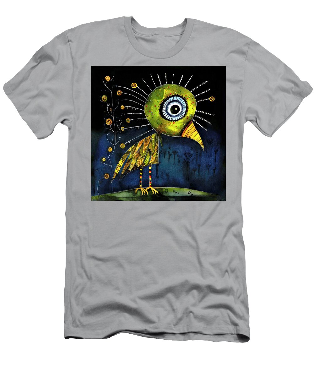 Whimsical Bird 085 Glen Allison T-Shirt