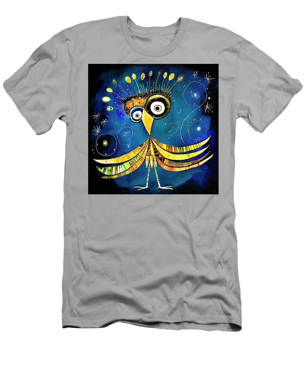 Whimsical Bird 141 Glen Allison T-Shirt