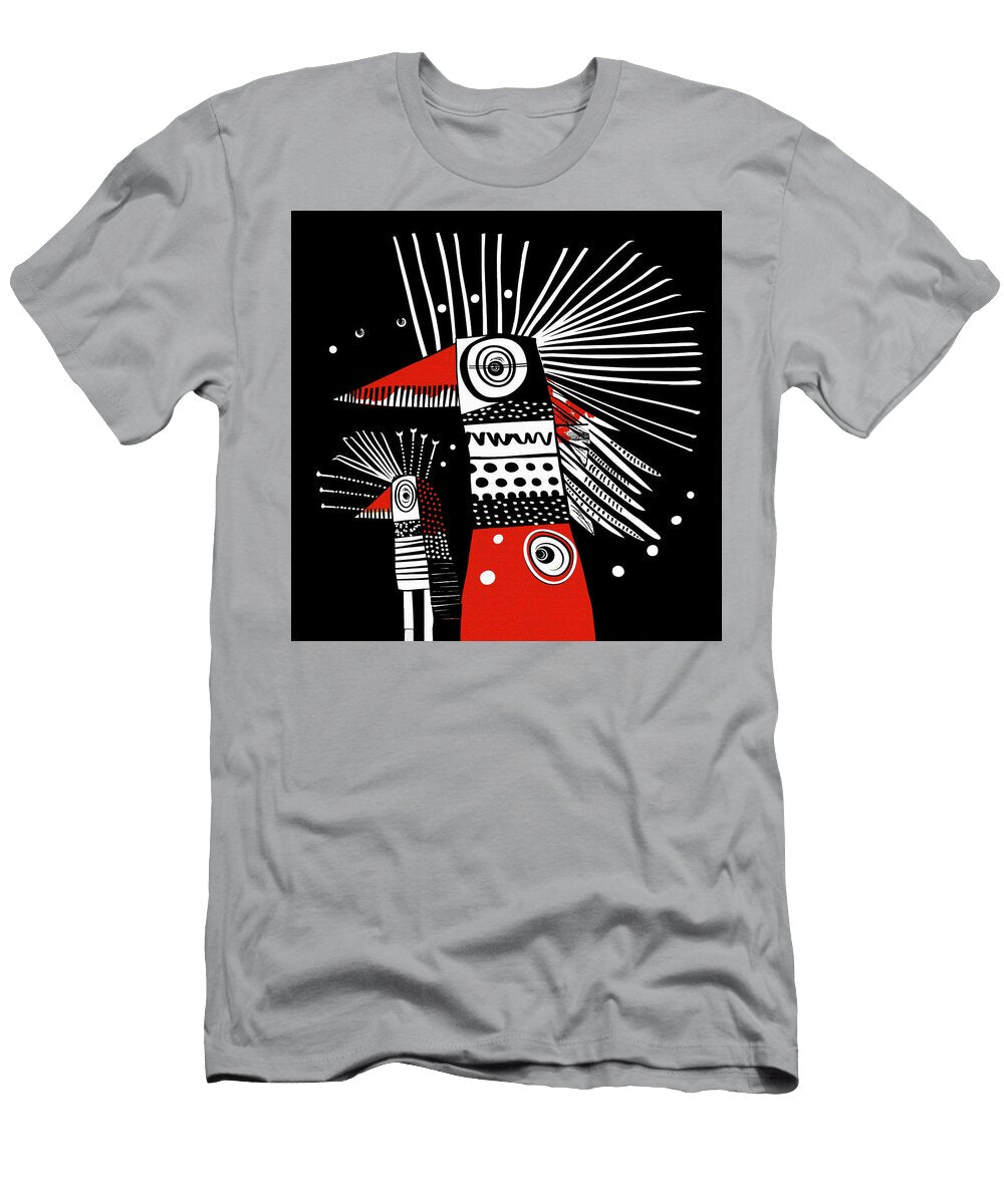 Whimsical Birds 187 Glen Allison T-Shirt