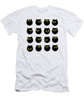 Whimsical Black Cats Minimalist Pattern Shelli Fitzpatrick T-Shirt