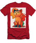 Whimsical Cat with Colorful Bubbles Grafititee S T-Shirt