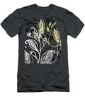 Whimsical Elegance Leaves and Seeds Floral Pattern Ii Irina Sztukowski T-Shirt