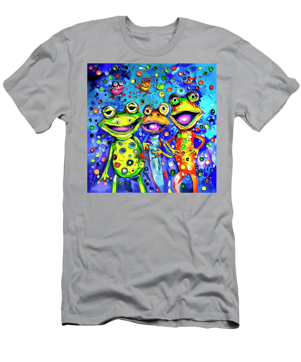 Whimsical Frogs 139 Glen Allison T-Shirt