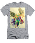 Whimsical Moose Multicolored Ellen Levinson T-Shirt