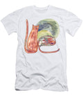 Whimsical Watercolor Cats Mounir Khalfouf T-Shirt