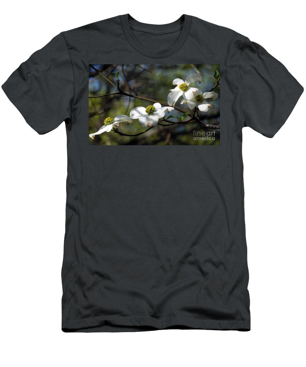 White Dogwood Flowers Renee Trenholm T-Shirt