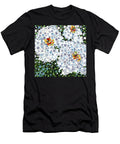 White Orchids Full Circle Art Sharon Cummings T-Shirt