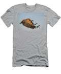 Whitebacked Vulture Flying Zimanga Private Game Reserve Ann Steve Toon Natureplcom T-Shirt