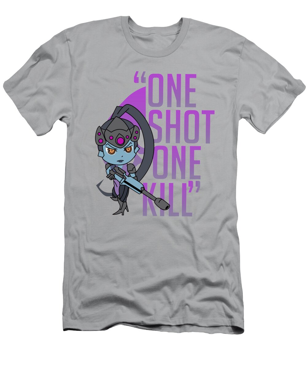 Widowmaker Chibi Design Laverne T Simpson T-Shirt