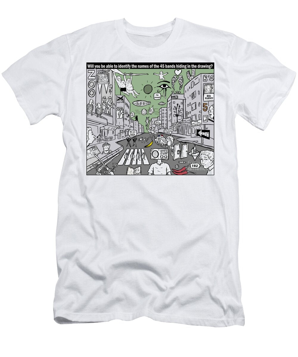 Will You Be Able to Identify the Bands Matan Kohn T-Shirt