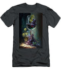 Wine Glass and Grapes Iv Athena Mckinzie T-Shirt