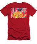 Wine Glasses and Carnival Mask Vaclav Mach T-Shirt