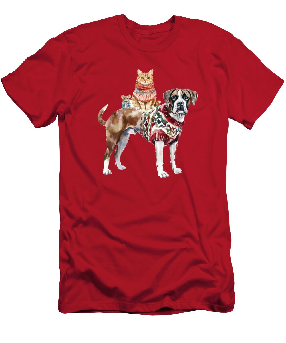 Winter Trio Lisa S Baker T-Shirt