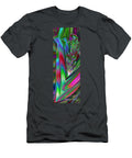 Wisteria Fractal Flower Spray Abstract Renee Trenholm T-Shirt