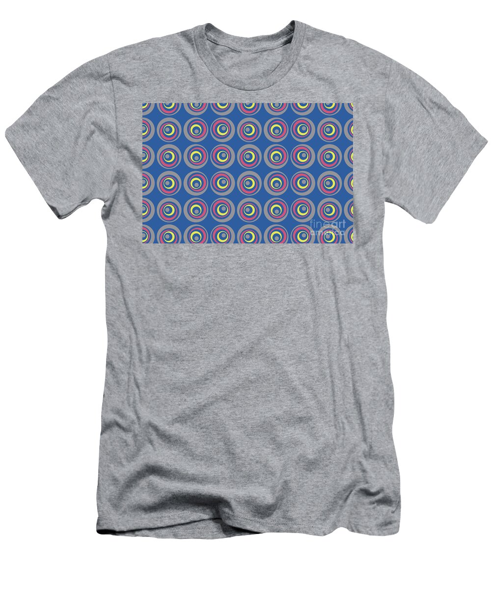 Wobbly Geometric Wacky Circle Dot Pattern V1 2021 Petite Patterns T-Shirt