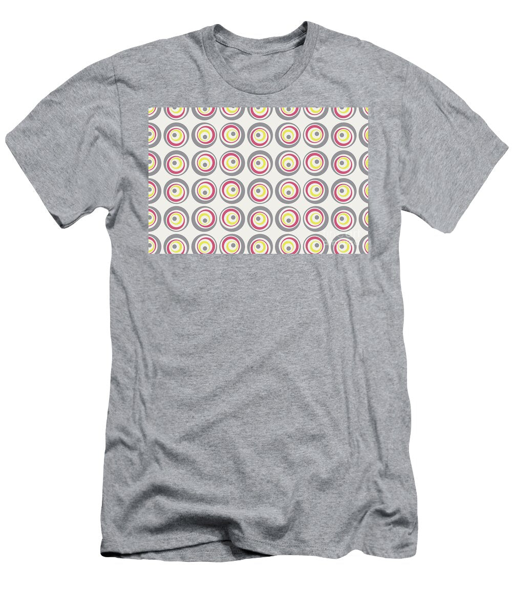 Wobbly Geometric Wacky Circle Dot Pattern V3 2021 Petite Patterns T-Shirt